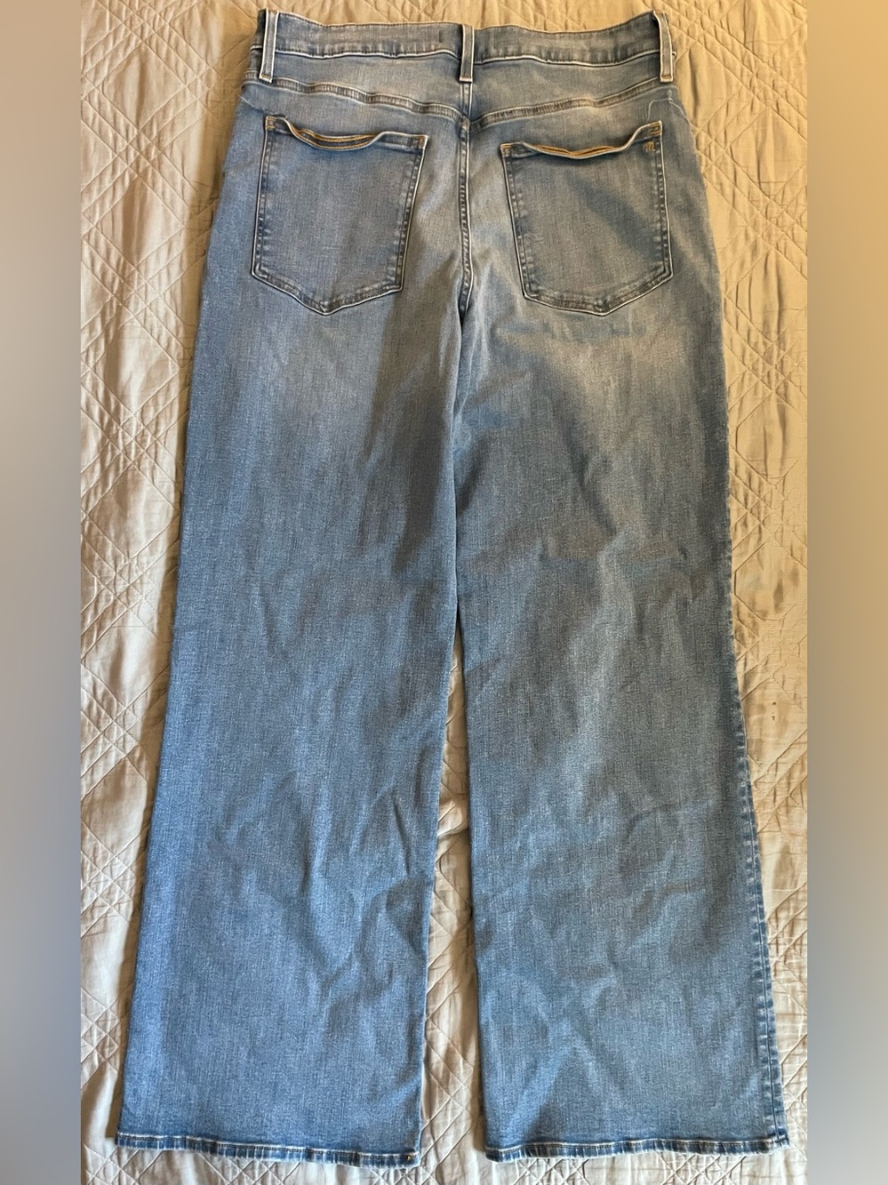 Madewell The Tall Wide-Leg Jean in Super Stretch Size 32T $148 NZ256 - Picture 13 of 13